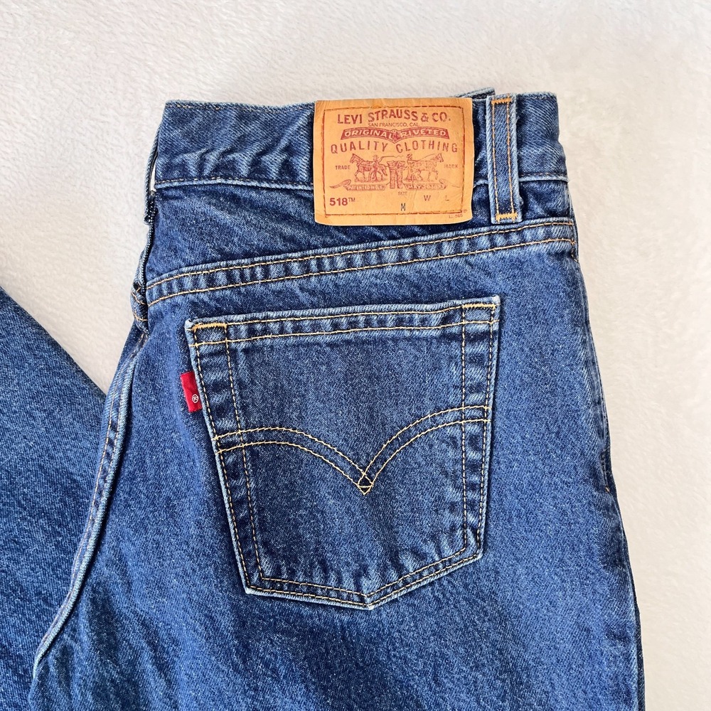 Levi's Women's Dark Blue Bootcut Jeans - Picture 3 of 10